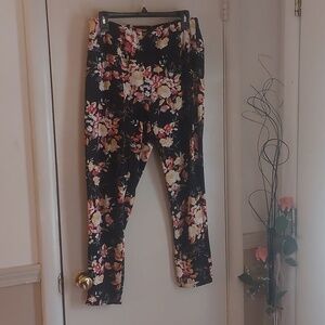 Leggings Donna Terra &amp; Sky Taglie Forti &ndash; Vita Alta Fantasia Camouflage Nero/grigio